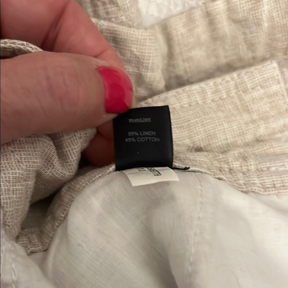 Express Cream High Waist Shorts Nautical Style - Picture 4 of 4